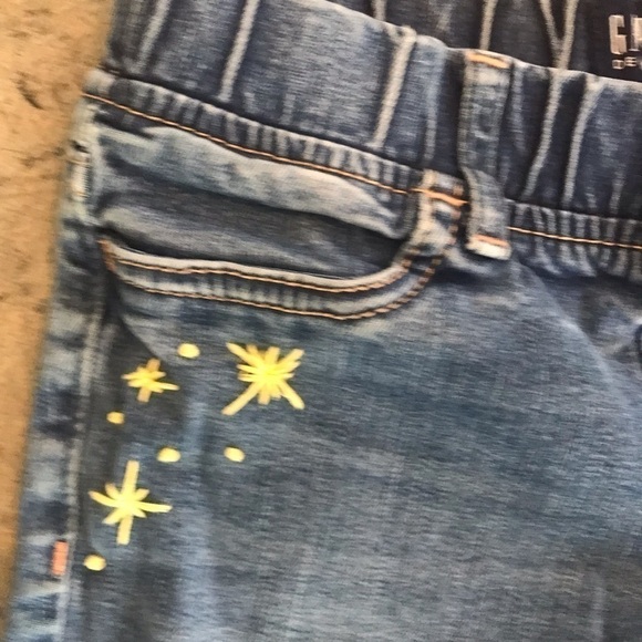 CUSTOM hand sewn sashiko embroidered jeans - Picture 4 of 6